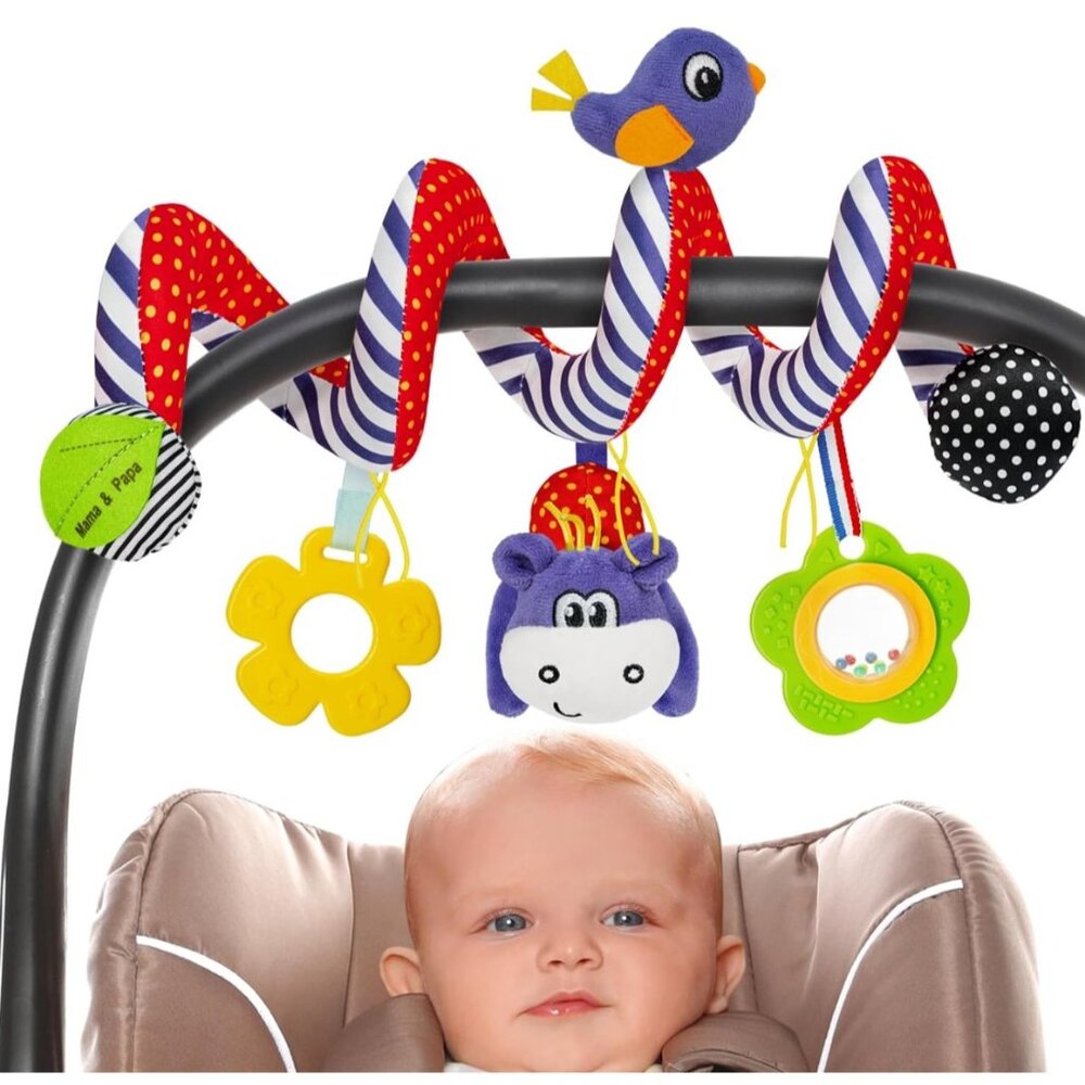 Mamas & Papas Activity Snake Baby Infant Stroller Carseat Toy Toys